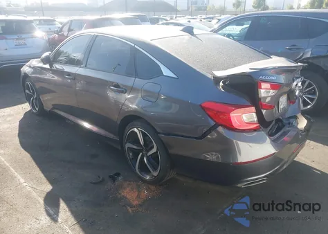 2019 Honda Accord Sport z USA, uszkodzony, nr VIN 1HGCV1F30KA174199